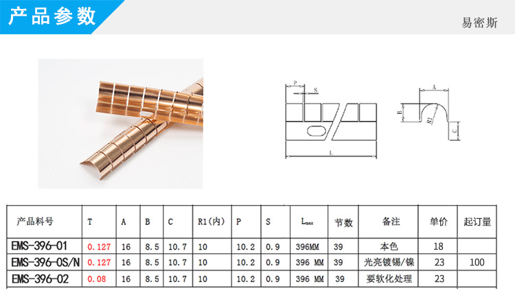 鈹銅簧片，人防門簧片